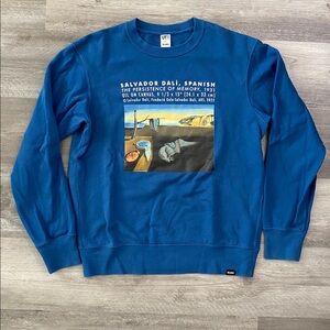 Uniqlo x MoMA x UT Salvador Dali Collab Cotton Sweatshirt Graphic Blue Medium